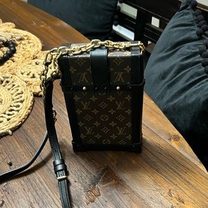 COPY - Authentic Louis Vuitton, mini Pushit brand new, never used.